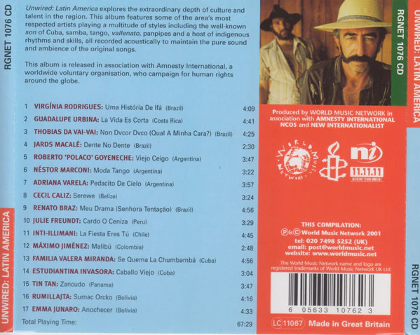 Various - Unwired: Latin America (CD, Comp) - Image 2