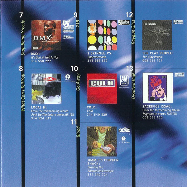 Various - Vans Warped Tour '98 (CD, Comp, Promo) - Image 4