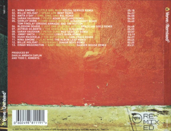 Various - Verve // Remixed³ & Verve // Unmixed³ (2xCD, Comp) - Image 2