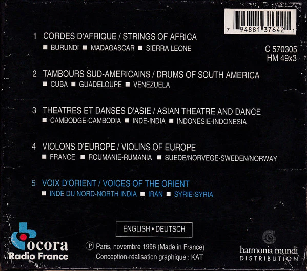 Various - Voix D'Orient = Voices Of The Orient (3xCD + Box, Comp) - Image 2