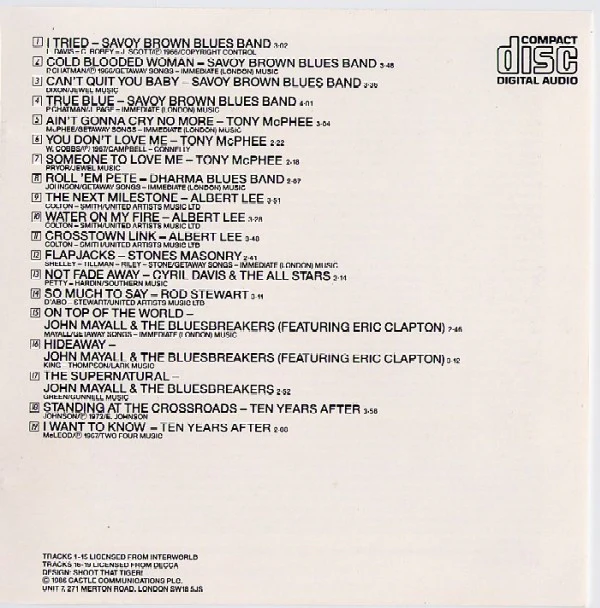 Various - White Boy Blues Volume 2 (CD, Comp) - Image 4