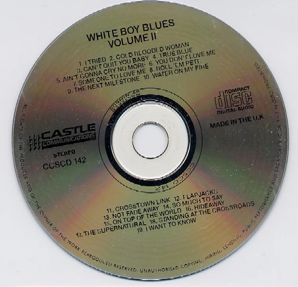 Various - White Boy Blues Volume 2 (CD, Comp) - Image 5