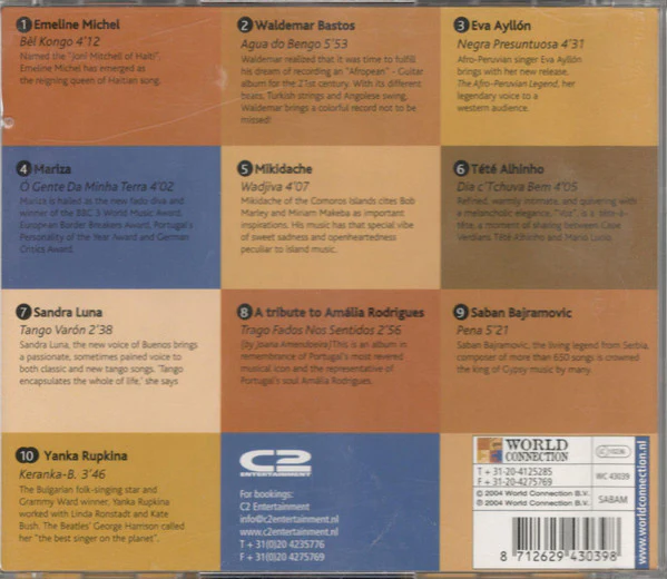 Various - World Connection - Bringing You The World - Compilation (CD, Album, Comp, Promo) - Image 2