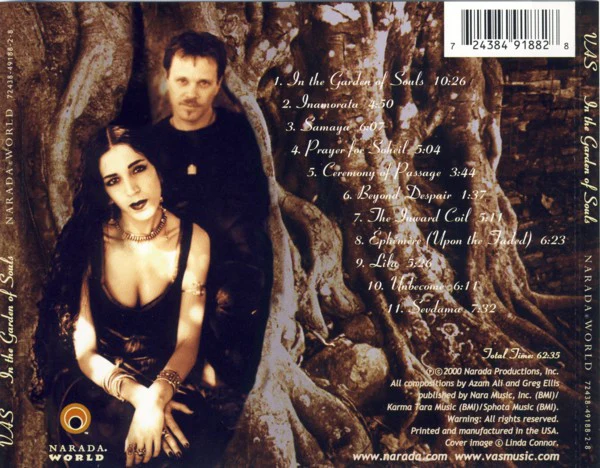 Vas - In The Garden Of Souls (CD, Album, RE) - Image 2
