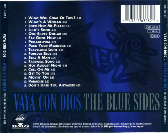 Vaya Con Dios - What's A Woman - The Blue Sides Of Vaya Con Dios (CD, Comp) - Image 4