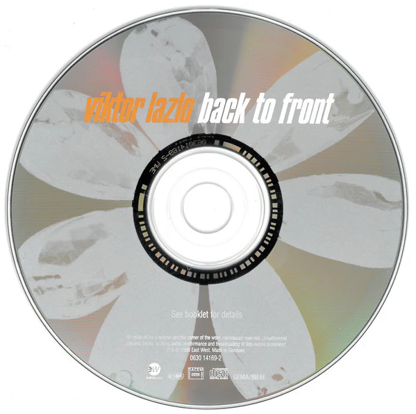 Viktor Lazlo - Back To Front (CD, Album) - Image 3