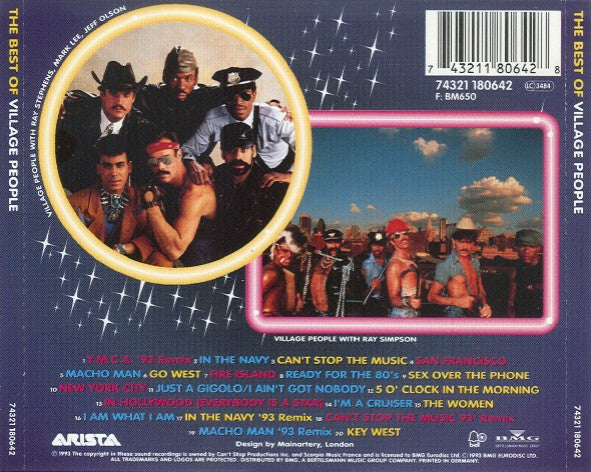 Village People - The Best Of Village People (CD, Comp) - Image 5