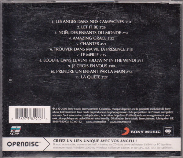 Vox Angeli - Gloria (CD, Album) - Image 2