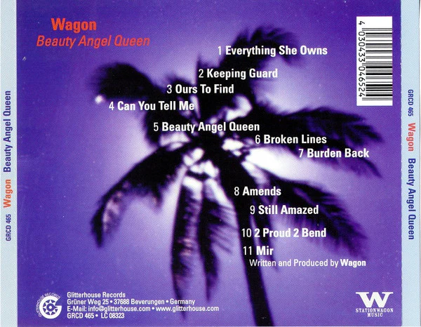 Wagon - Beauty Angel Queen (CD, Album) - Image 2
