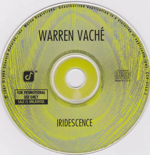 Warren Vaché - Iridescence (CD, Album, Promo, RE) - Image 3