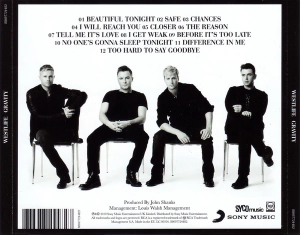 Westlife - Gravity (CD, Album) - Image 2