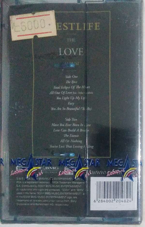 Westlife - The Love Album (Cass, Album) - Image 2