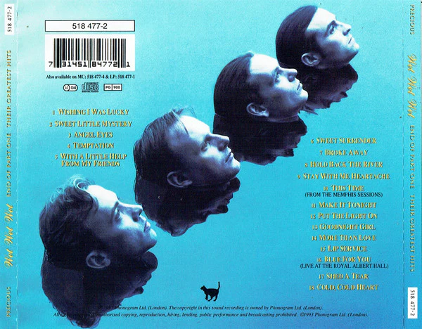 Wet Wet Wet - End Of Part One (Their Greatest Hits) (CD, Comp, Blu) - Image 2