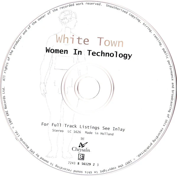 White Town - Women In Technology (CD, Album) - Image 4