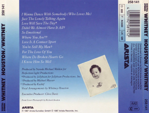Whitney Houston - Whitney (CD, Album) - Image 2