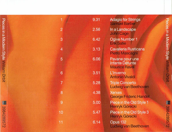 William Ørbit* - Pieces In A Modern Style (CD, Album) - Image 4