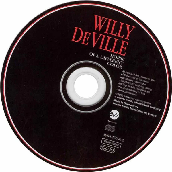 Willy DeVille - Horse Of A Different Color (CD, Album) - Image 3