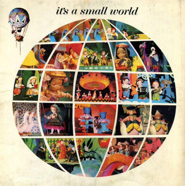 Winston Hibler - It's A Small World (LP, Album, RE, Rai) - Image 2