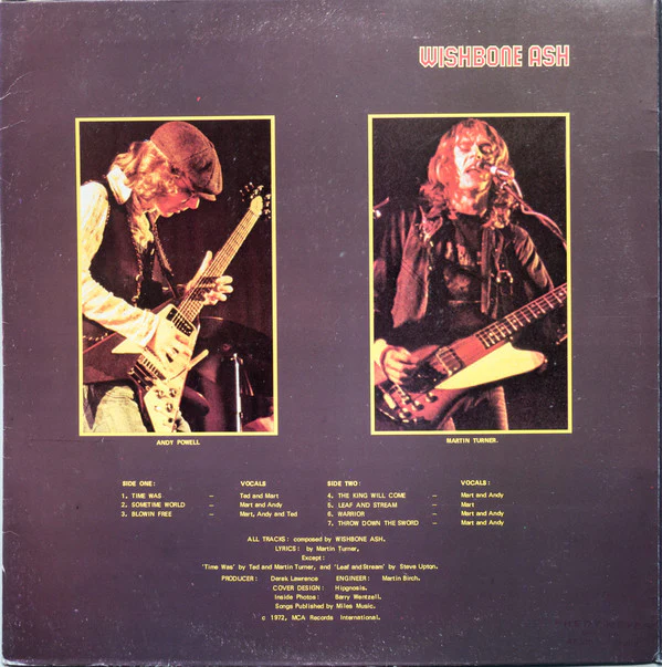 Wishbone Ash - Argus (LP, Album, Gat) - Image 2