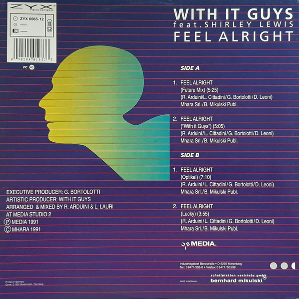With It Guys - Feel Alright (12") - Image 2