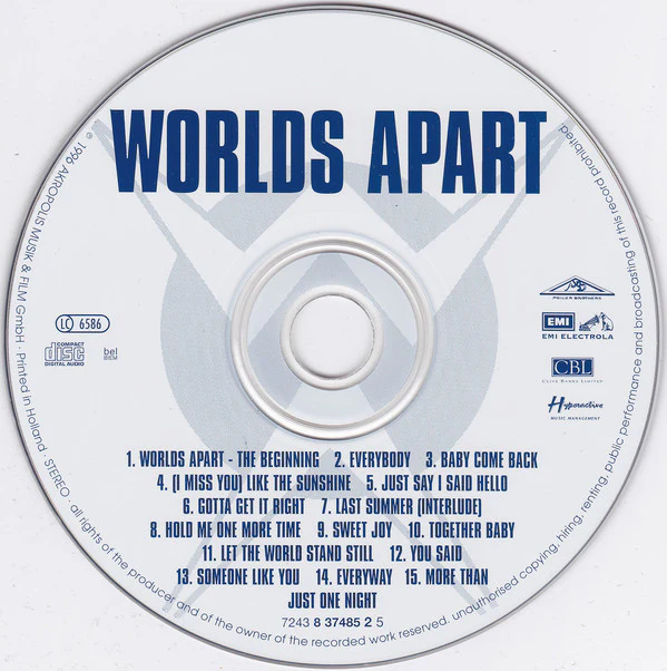Worlds Apart - Everybody (CD, Album) - Image 3
