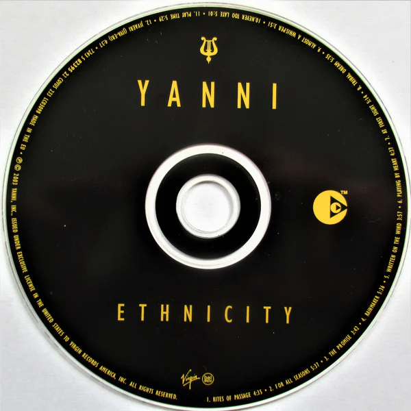 Yanni  - Ethnicity (CD, Album, Copy Prot. + DVD-V, Multichannel, PAL) - Image 3