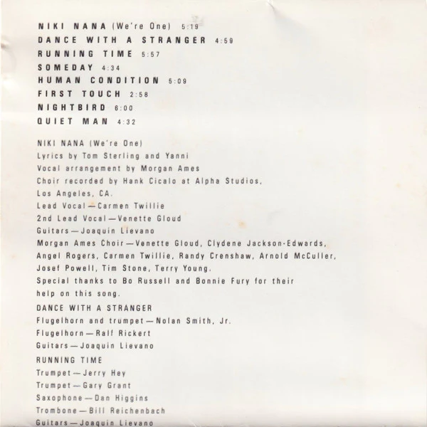 Yanni  - Niki Nana (CD, Album) - Image 3