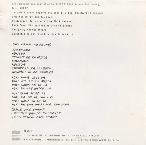 Yanni  - Niki Nana (CD, Album) - Image 5