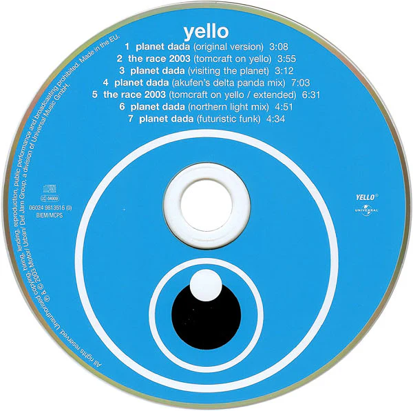 Yello - Planet Dada (CD, Maxi) - Image 3