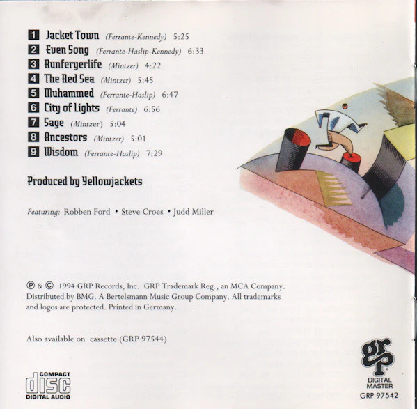 Yellowjackets - Run For Your Life (CD, Album) - Image 5