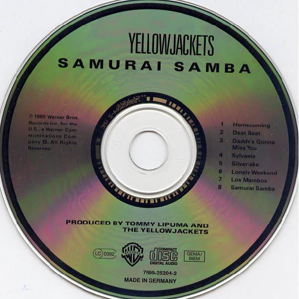 Yellowjackets - Samurai Samba (CD, Album) - Image 3