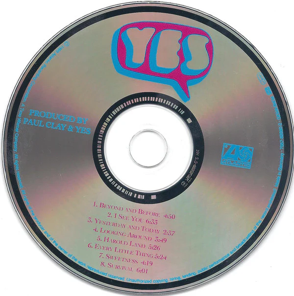 Yes - Yes (CD, Album, RE, RM) - Image 3