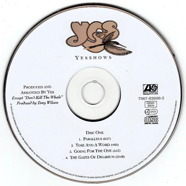 Yes - Yesshows (2xCD, Album, RE, RM) - Image 3