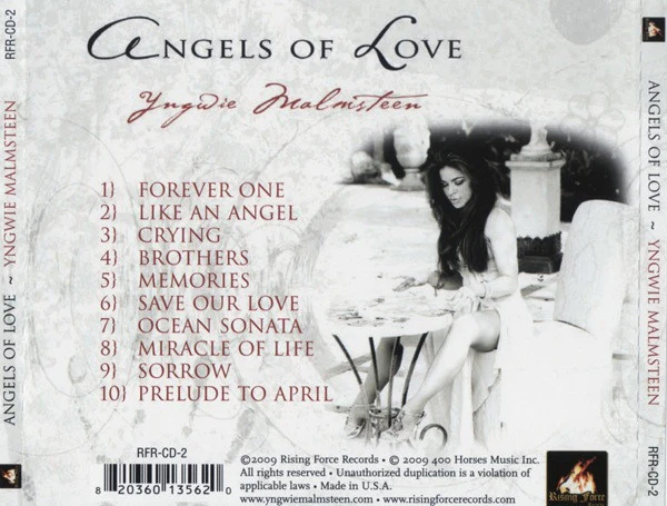 Yngwie Malmsteen - Angels Of Love (CD, Album) - Image 2