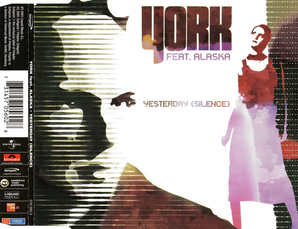 York Featuring Alaska  - Yesterday (Silence) (CD, Maxi) - Image 3