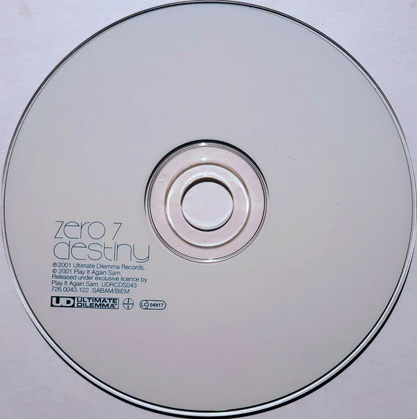 Zero 7 - Destiny (CD, Maxi) - Image 3