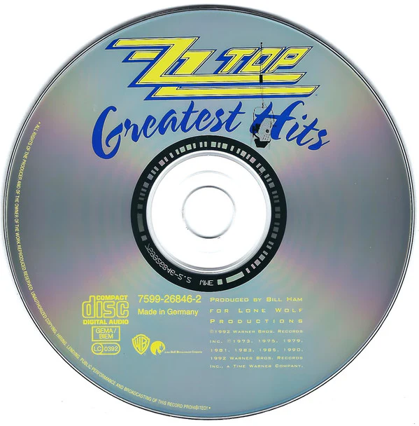 ZZ Top - Greatest Hits (CD, Comp) - Image 3